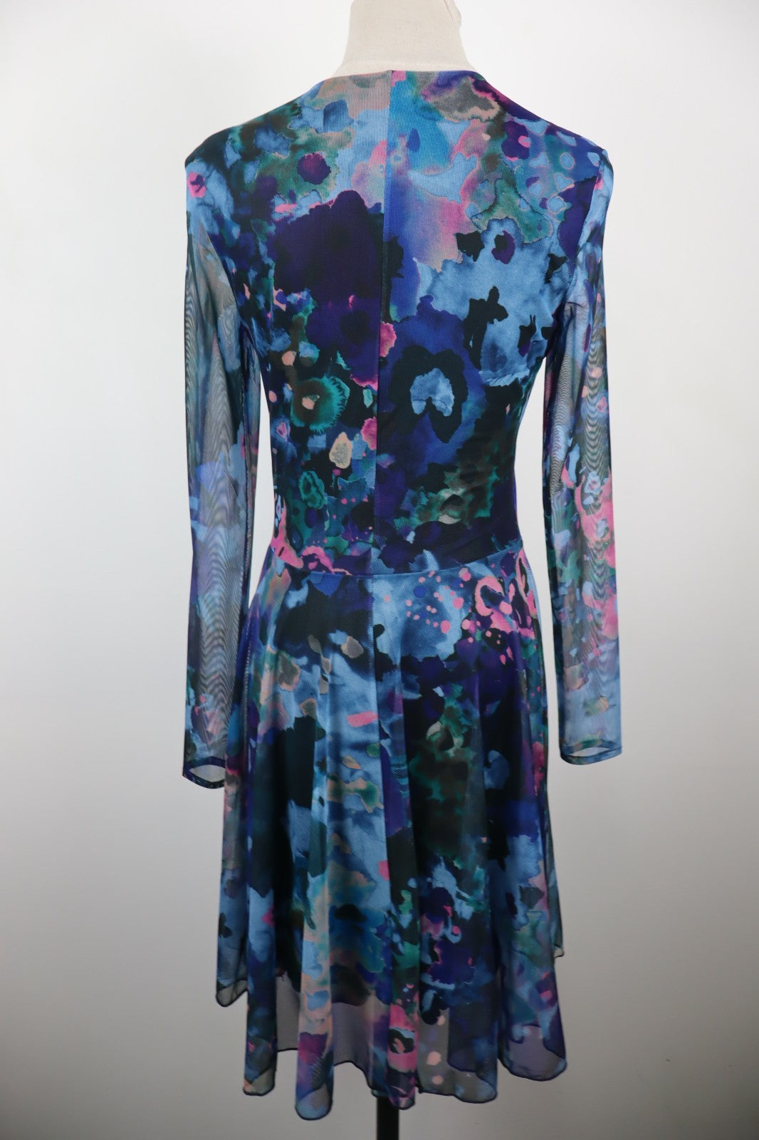 DESIGUAL VESTITO MANICA LUNGA DONNA TG S WOMAN CASUAL VINTAGE DRESS ABITO LOGO