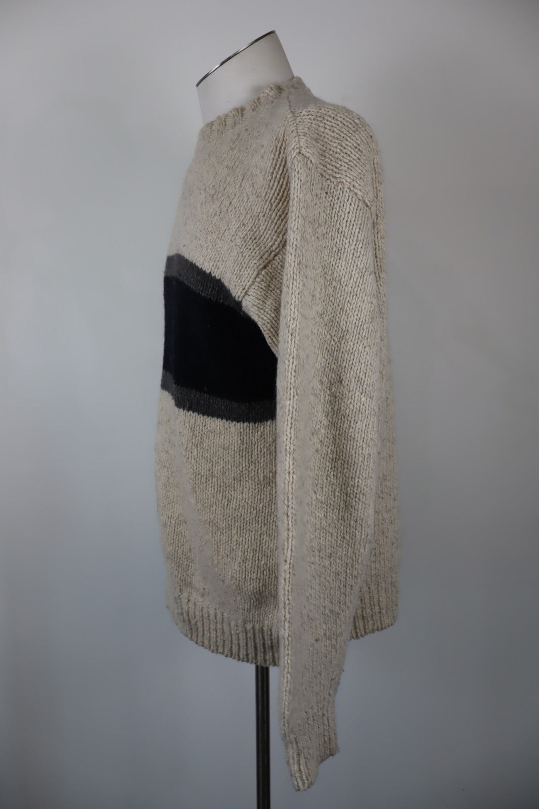 GANT USA MAGLIONE MAGLIA LANA WOOL UOMO Tg. M MAN SWEATER CASUAL VINTAGE