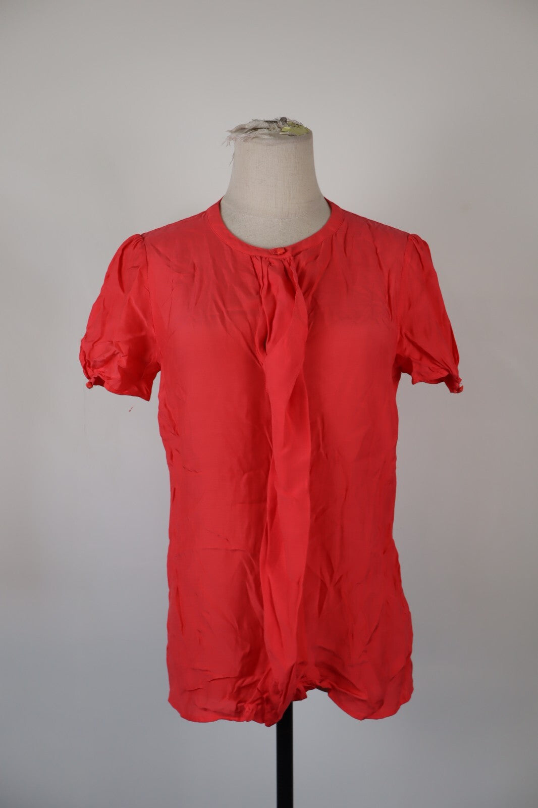 AJ ARMANI JEANS MAGLIA DONNA TG. 42 WOMAN CASUAL VINTAGE TOP T-SHIRT MODAL