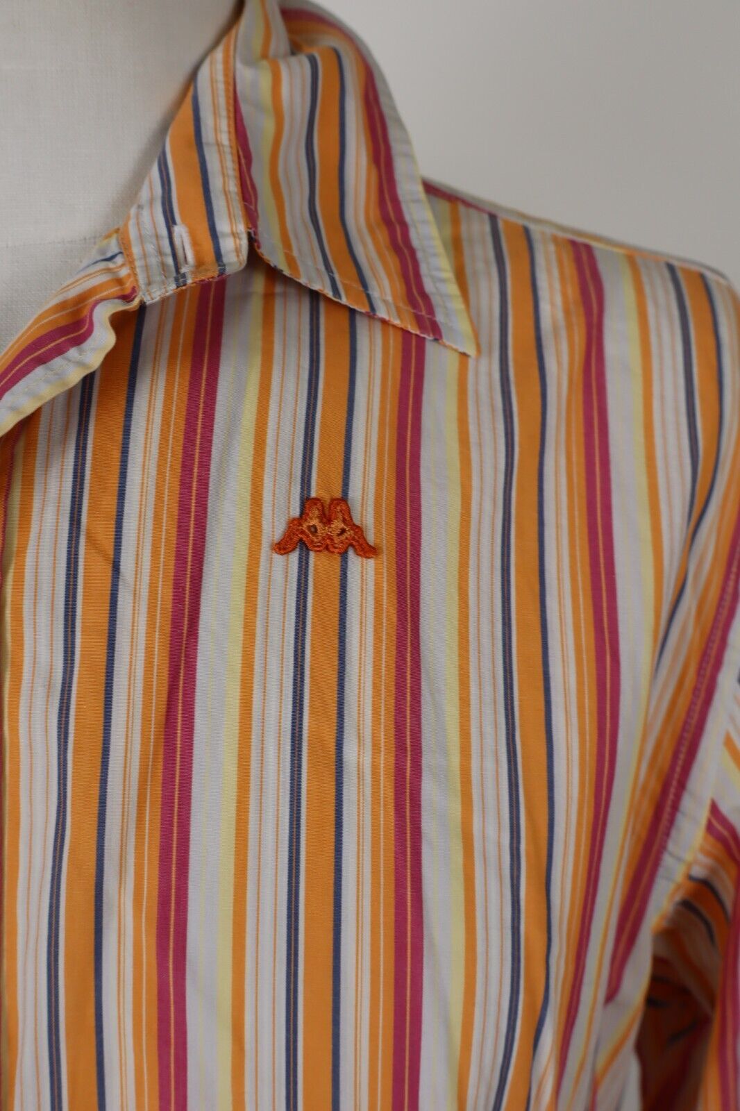 ROBE DI KAPPA CAMICIA UOMO TG. L MAN CASUAL VINTAGE SHIRT COTONE ITALY