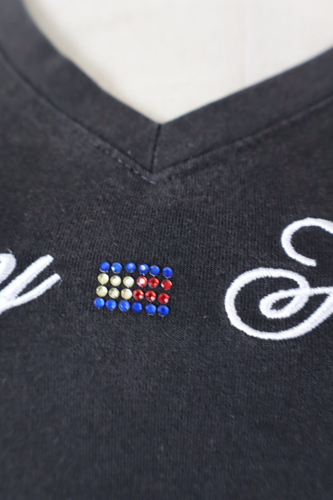 TOMMY HILFIGER MAGLIA DONNA TG. M WOMAN CASUAL VINTAGE T-SHIRT TOP COTONE