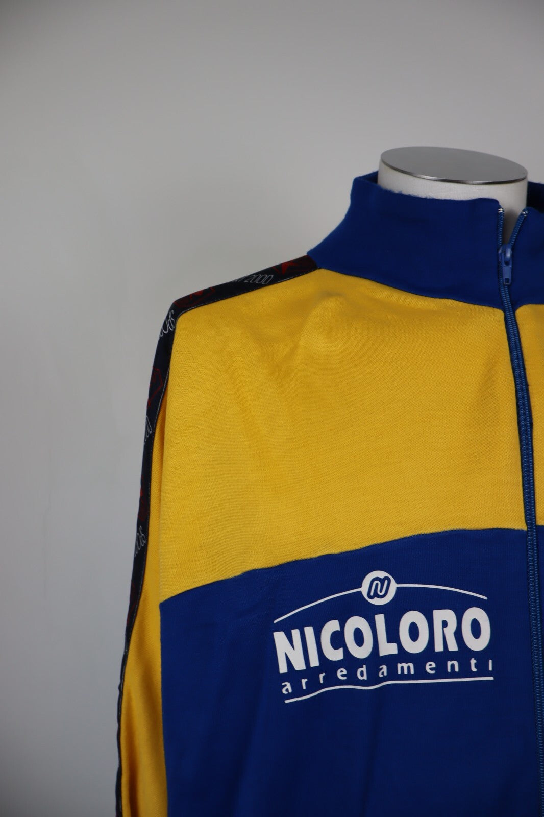 MARP SPORT REAL FERROVIA GIACCA CALCIO  UOMO Tg 2XL  MAN VINTAGE SOCCER JACKET