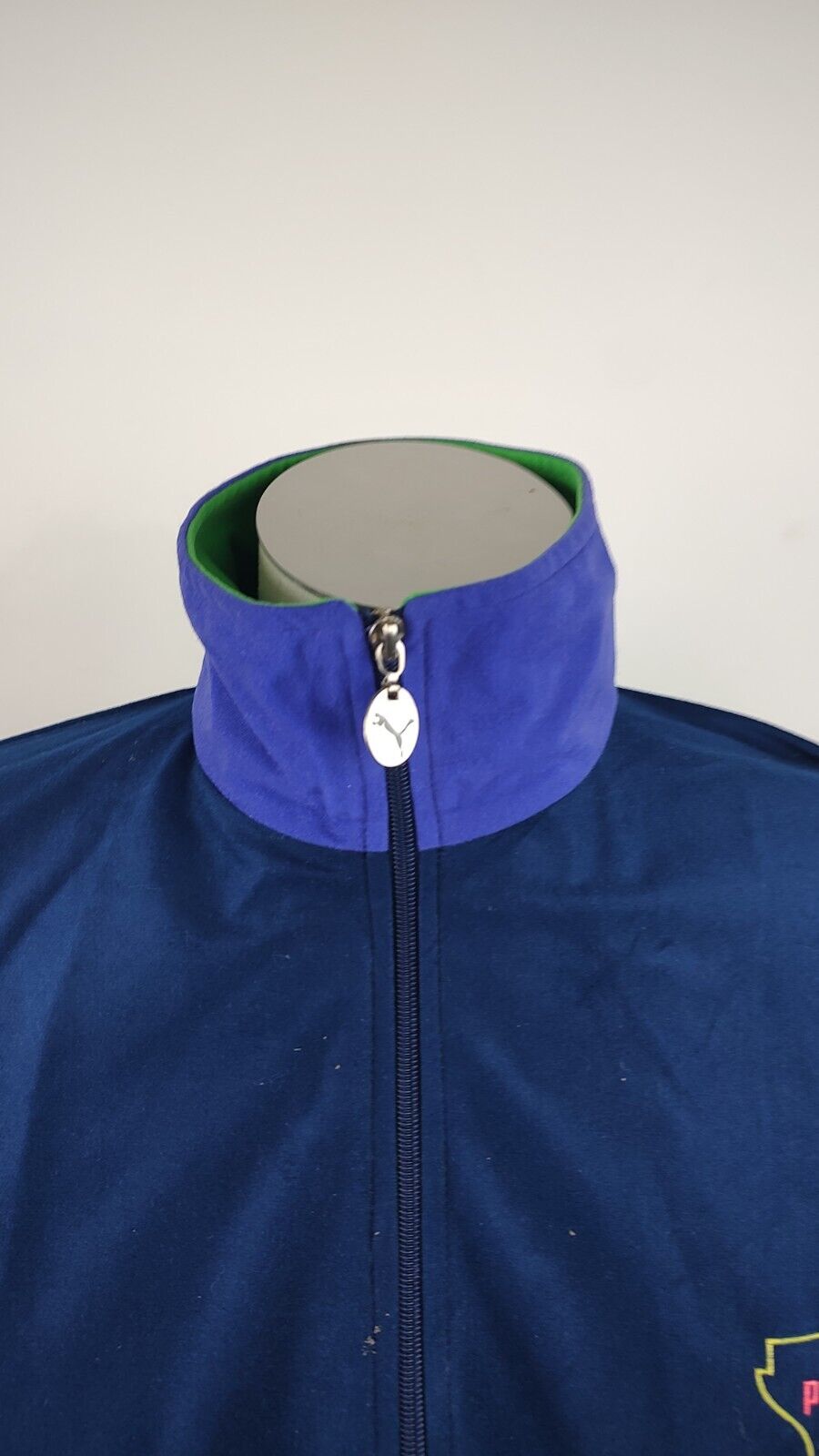 PUMA WORLD TEAM GIACCA SPORT UOMO Tg 9 MAN VINTAGE JACKET CASUAL VINTAGE