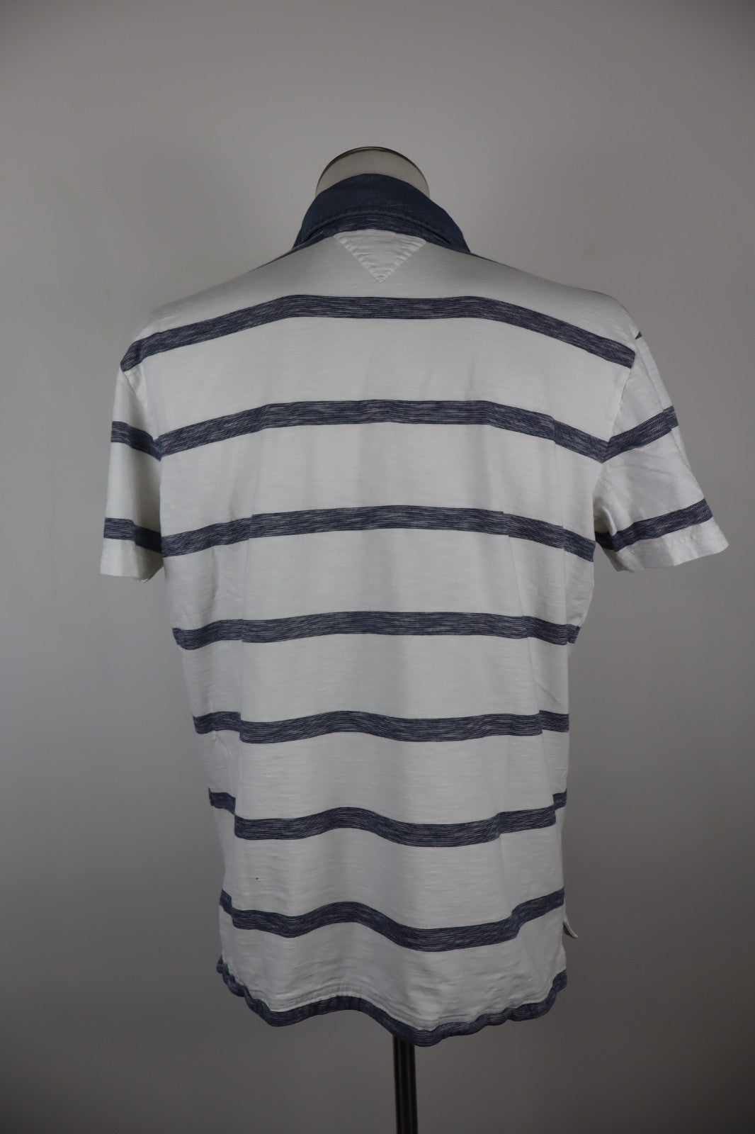 TOMMY HILFIGER MAGLIA POLO UOMO TG. L MAN T-SHIRT CASUAL VINTAGE COTONE COTTON