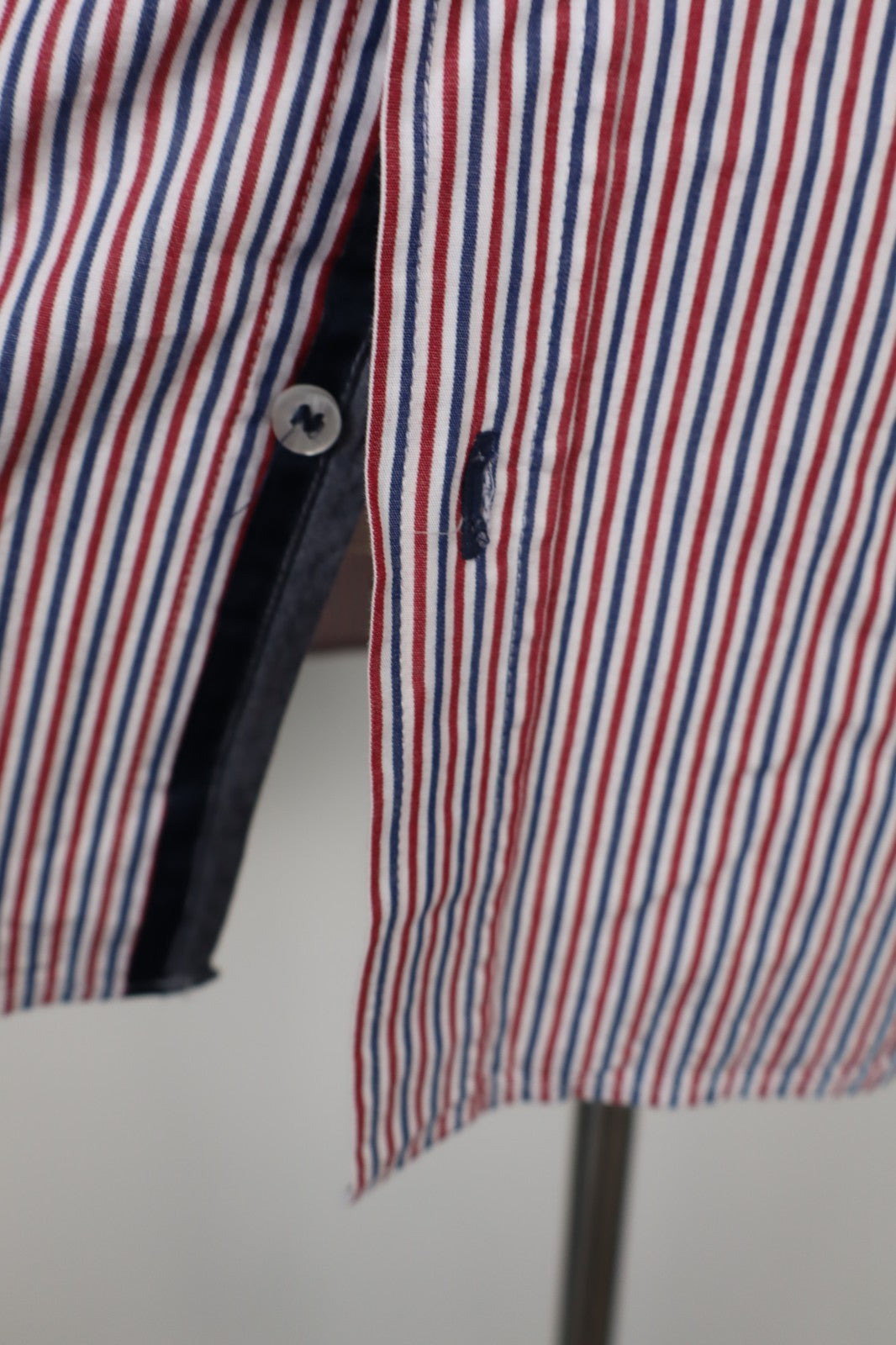 NAVIGARE CAMICIA COTONE UOMO TG. L MAN CASUAL VINTAGE SHIRT LOGO COTTON