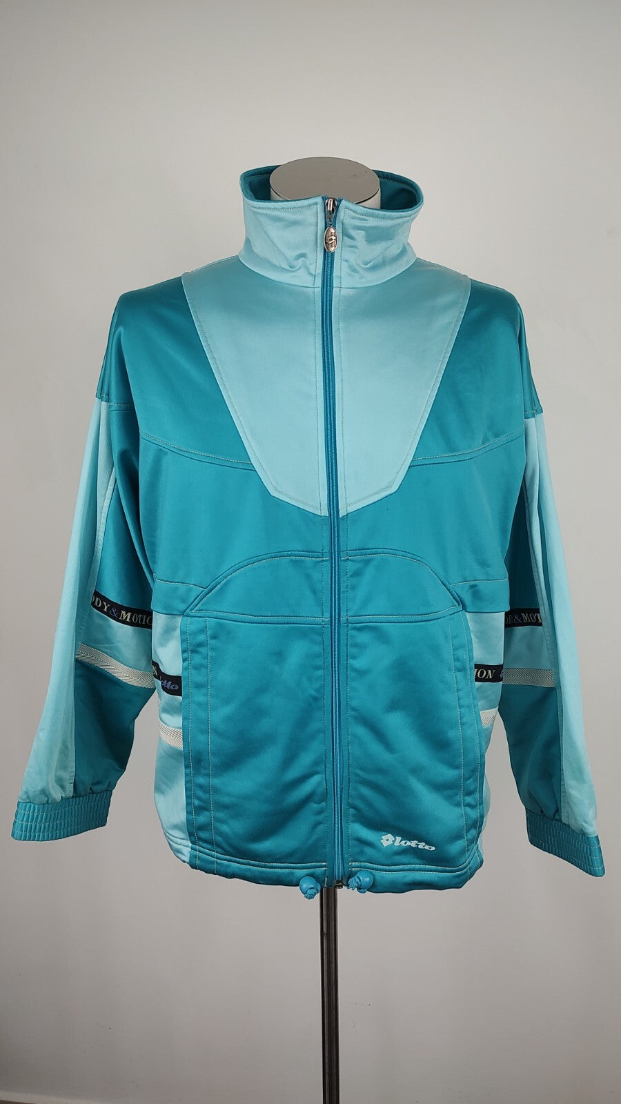 LOTTO FITNESS GIACCA SPORTIVA UOMO Tg. L MAN CASUAL SPORT JACKET