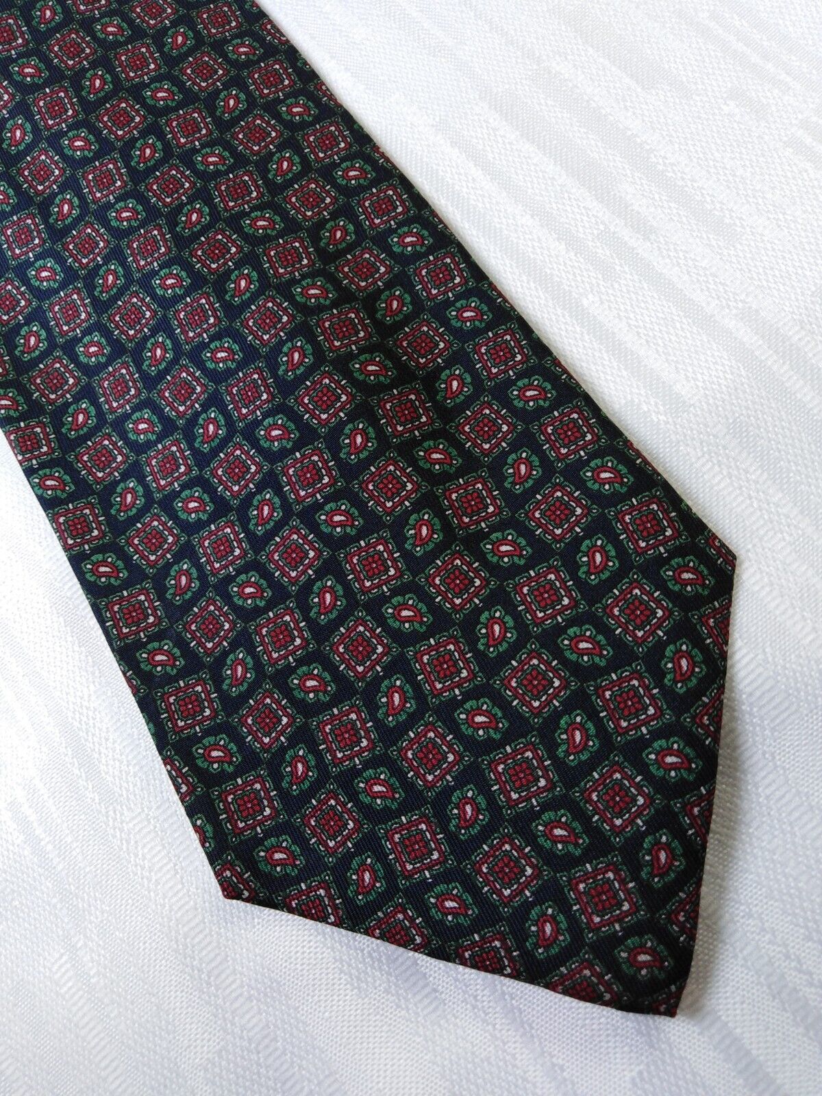 PIERRE CARDIN  100% SETA SILK TIE CRAVATTA NECKTIE ITALY VINTAGE CLASSIC