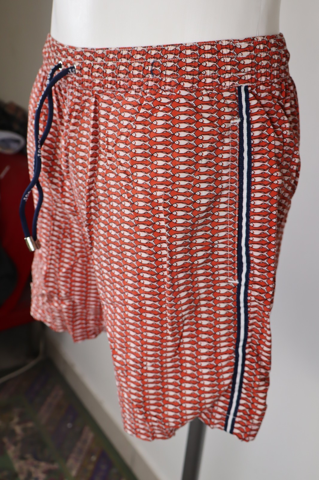 BOGGI MILANO COSTUME PANTALONCINO MARE UOMO TG M MAN SWIMSUIT VINTAGE CASUAL