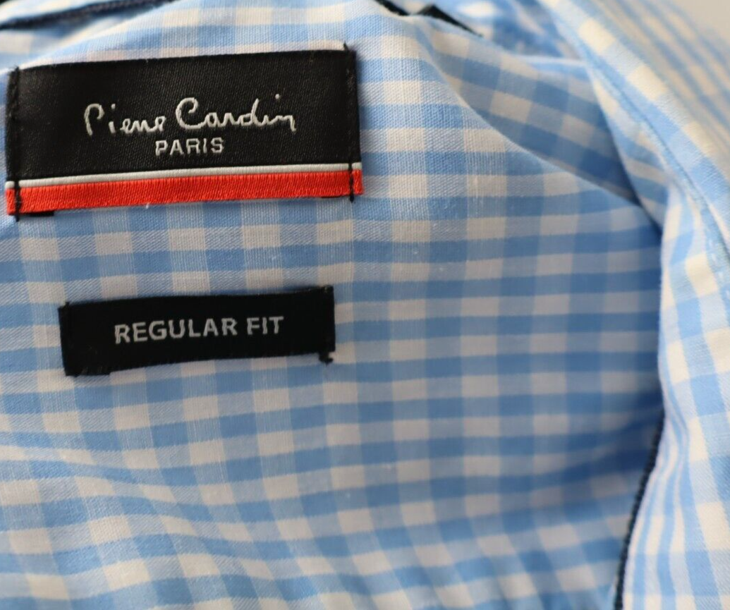 PIERRE CARDIN CAMICIA UOMO COTONE TG. L MAN CASUAL VINTAGE SHIRT COTTON
