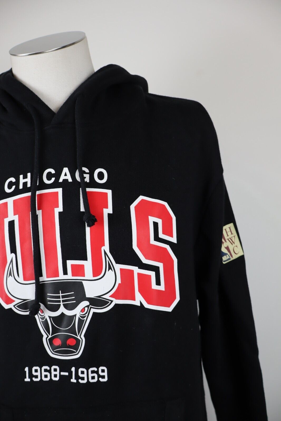 MITCHELL & NESS NBA CHICAGO BULLS FELPA BASKET UOMO Tg L MAN SPORT  SWEATSHIRT