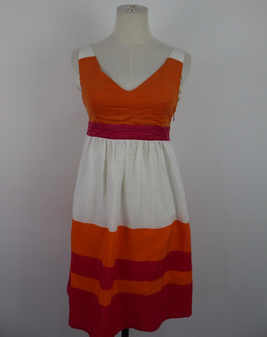 TOMMY HILFIGER VESTITO DONNA TG. 4 WOMAN CASUAL VINTAGE DRESS ABITO COTONE