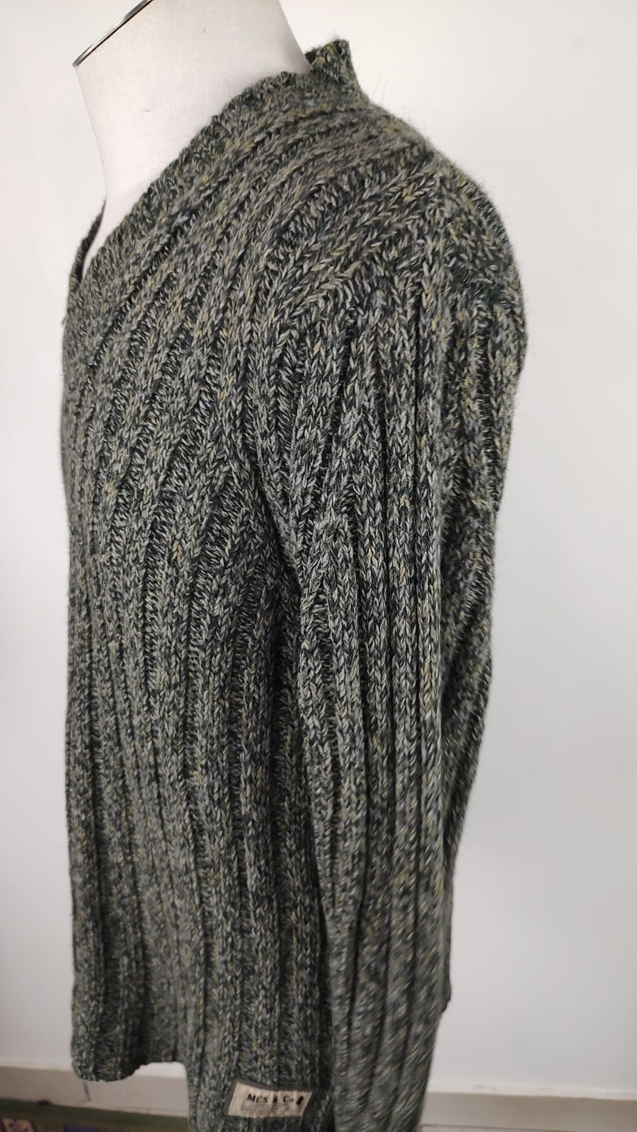 MARLBORO CLASSICS MAGLIONE LANA VINTAGE UOMO 3XL MAN SWEATER CASUAL VINTAGE