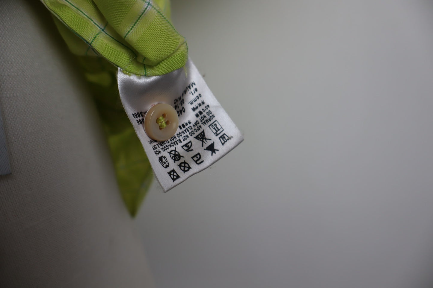 GAS CAMICIA UOMO TG. 15 37 MAN CASUAL VINTAGE MAN COTONE COTTON VERDE LOGO