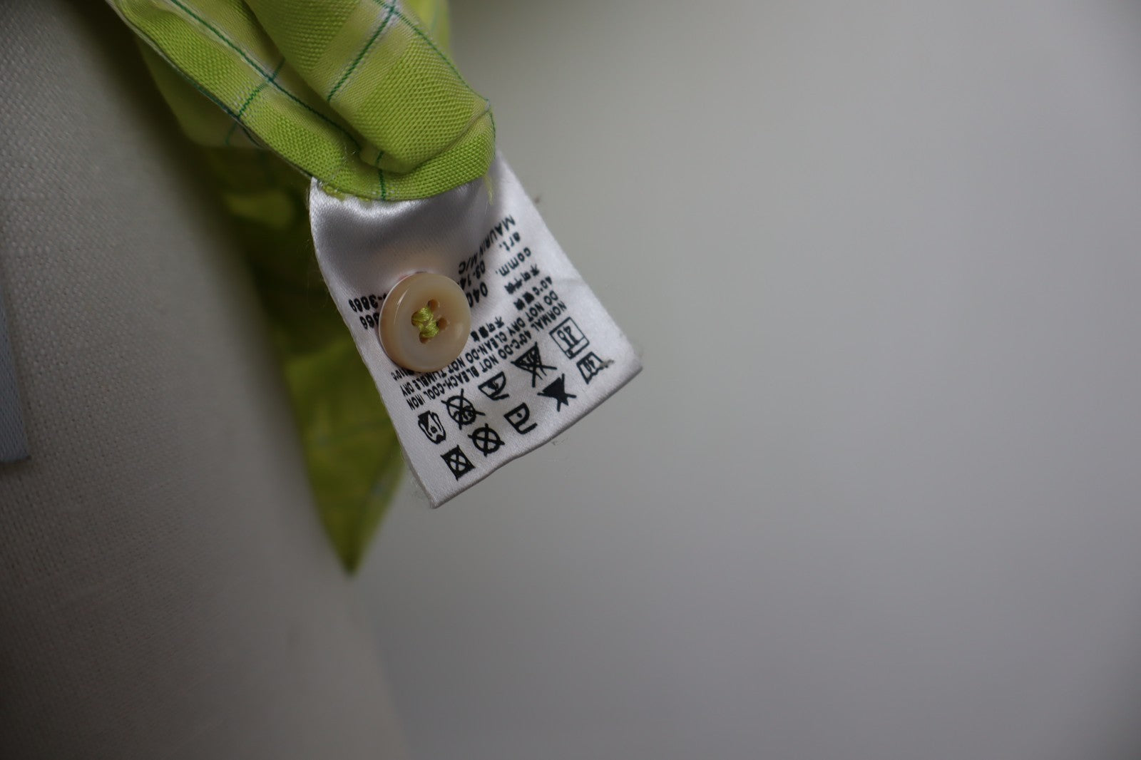 GAS CAMICIA UOMO TG. 15 37 MAN CASUAL VINTAGE MAN COTONE COTTON VERDE LOGO