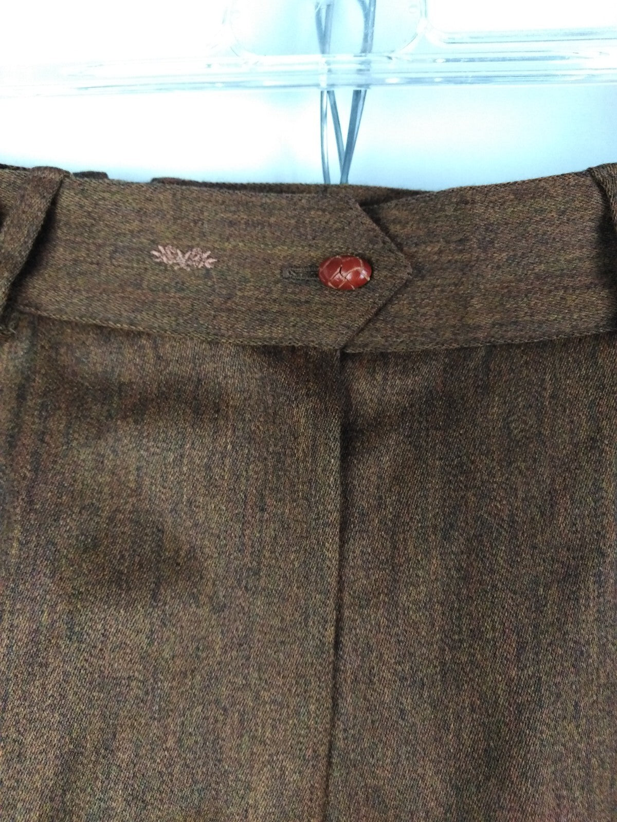 BROOKSFIELD PANTALONCINO LANA DONNA TG 42 WOMEN PANTS SHORT VINTAGE