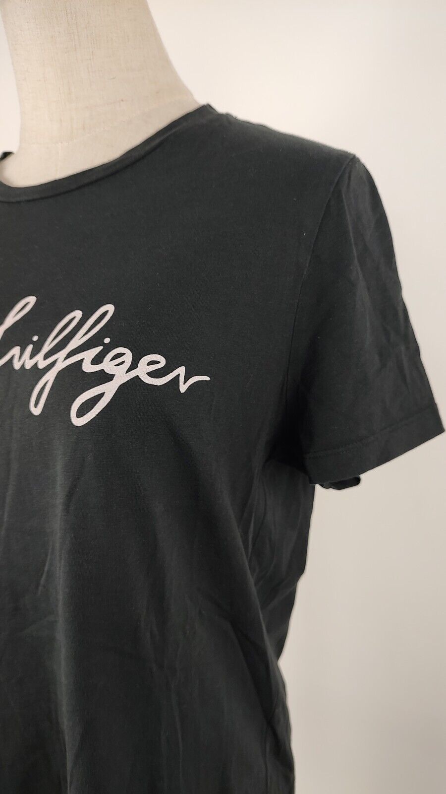 TOMMY HILFIGER MAGLIA COTONE DONNA TG. XL WOMAN CASUAL VINTAGE T-SHIRT