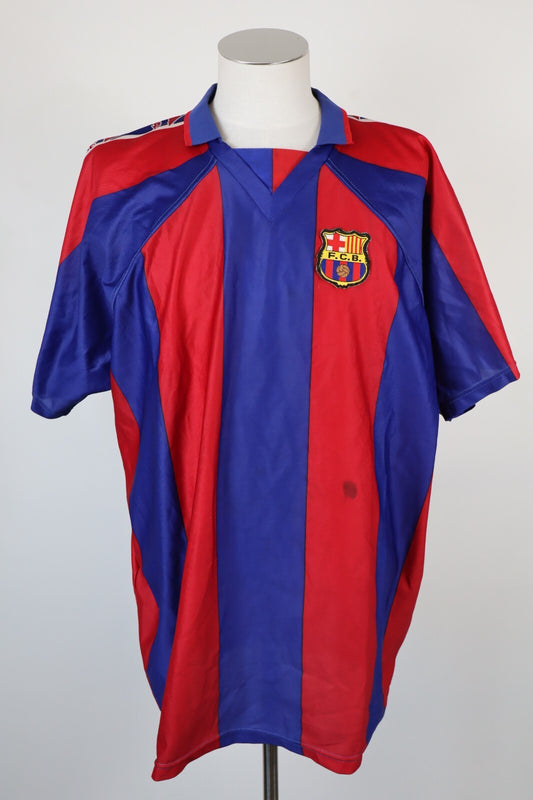BARCA KAPPA BARCELLONA POPESCU N 5 MAGLIA CALCIO UOMO XL SOCCER SHIRT SPORT MAN