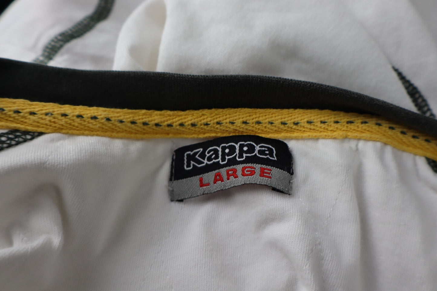KAPPA FIR ITALIA RUGBY MAGLIA UOMO Tg L MAN VINTAGE SPORT JERSEY