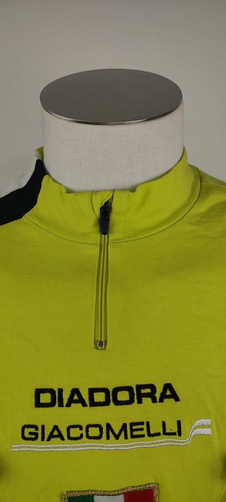 DIADORA ITALIA MAGLIA CALCIO ARBITRO GIACOMELLI UOMO Tg M SOCCERMAN JERSEY