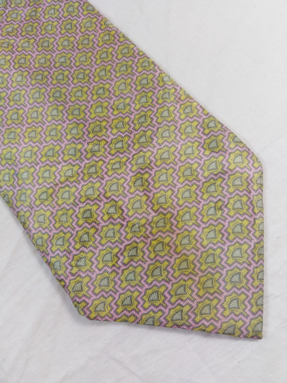 GIORGIO REDAELLI 100%  SILK TIE SETA CRAVATTA NECKTIE MADE IN ITALY