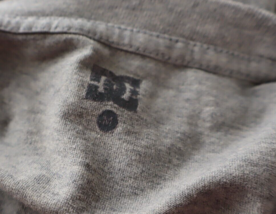 DC SHOES MAGLIA UOMO COTONE TG. M MAN SHIRT CASUAL VINTAGE COTTON