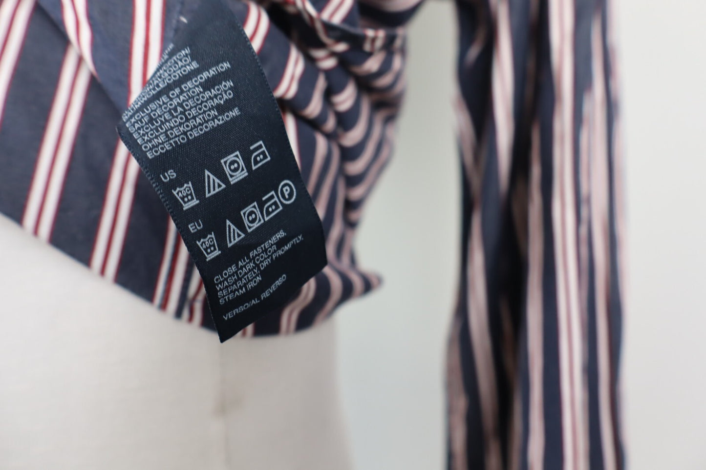 TOMMY HILFIGER CAMICIA UOMO COTONE TG. L MAN CASUAL VINTAGE SHIRT COTTON