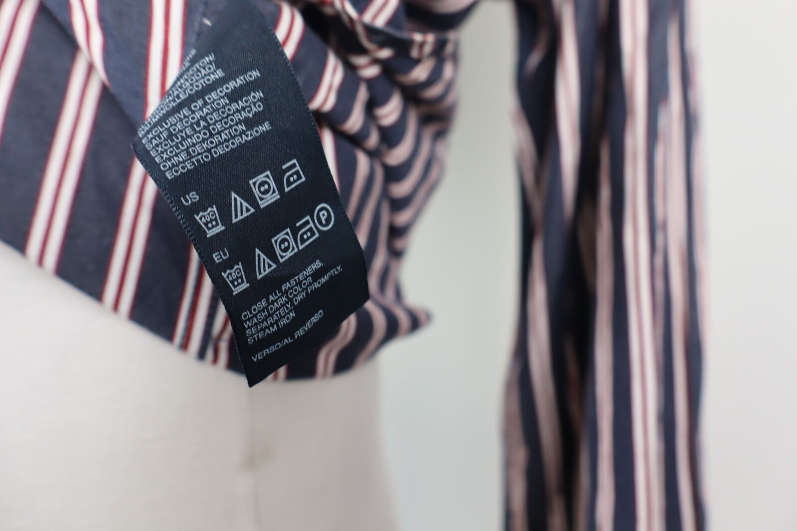 TOMMY HILFIGER CAMICIA UOMO COTONE TG. L MAN CASUAL VINTAGE SHIRT COTTON