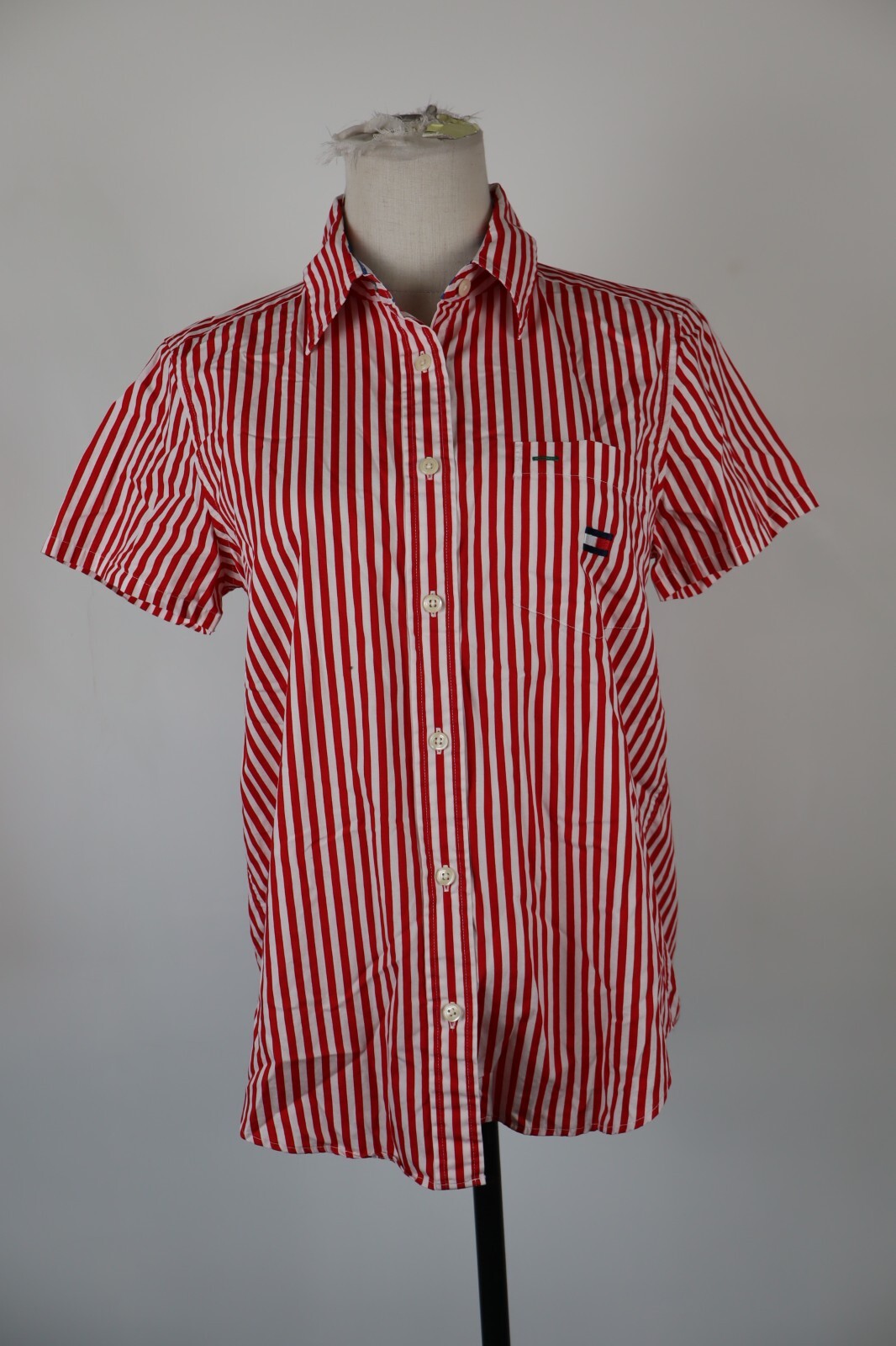 TOMMY HILFIGER CAMICIA  DONNA TG. 6 WOMAN SHIRT CASUAL VINTAGE COTONE