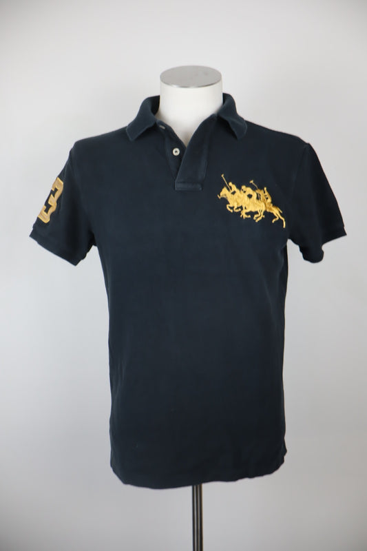 RALPH LAUREN MAGLIA POLO UOMO TG M MAN CASUAL VINTAGE T-SHIRT COTONE COTTON