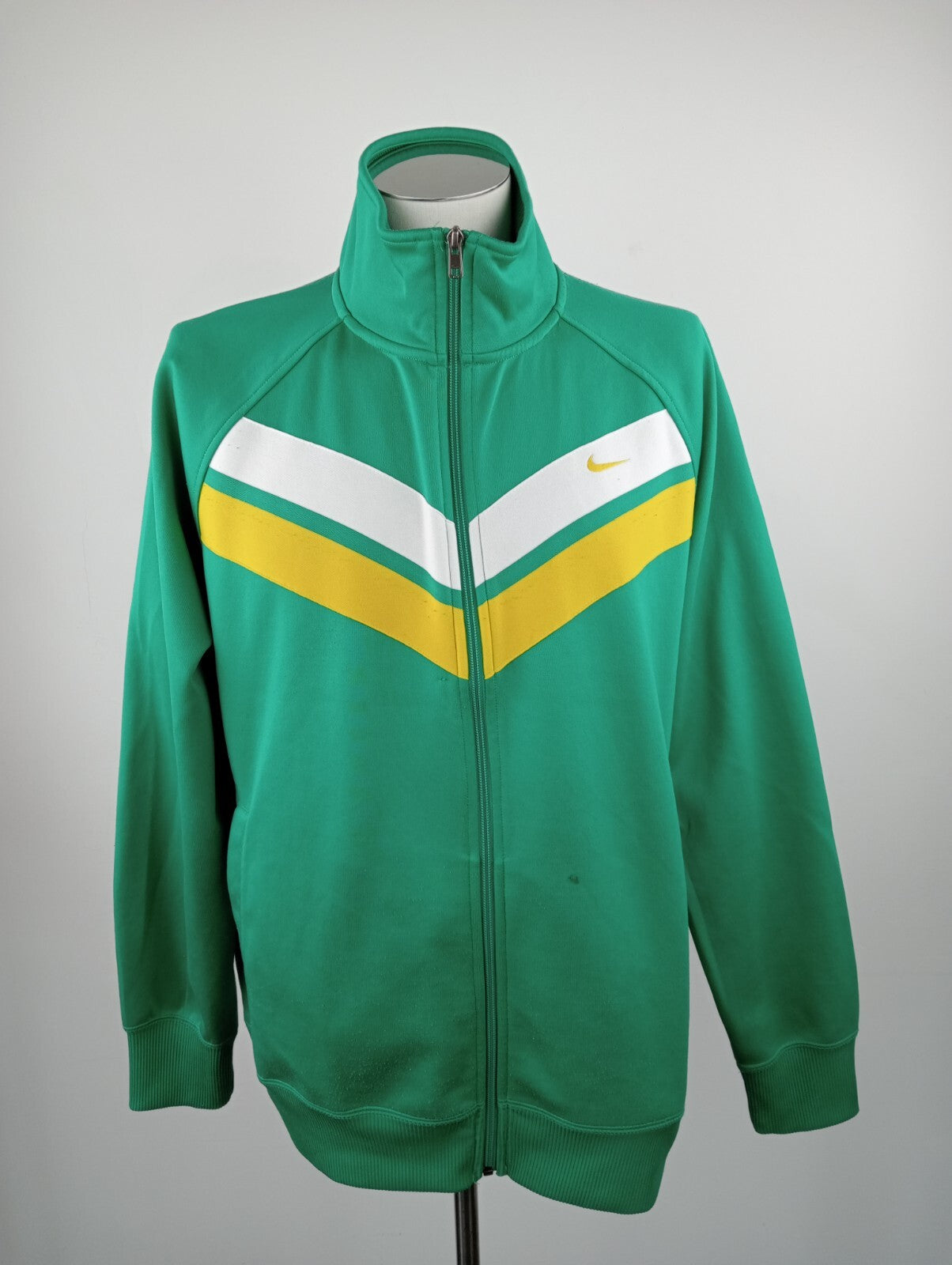 NIKE GIACCA SPORTIVA UOMO Tg. XL MAN VINTAGE CASUAL SPORT JACKET CON ZIP