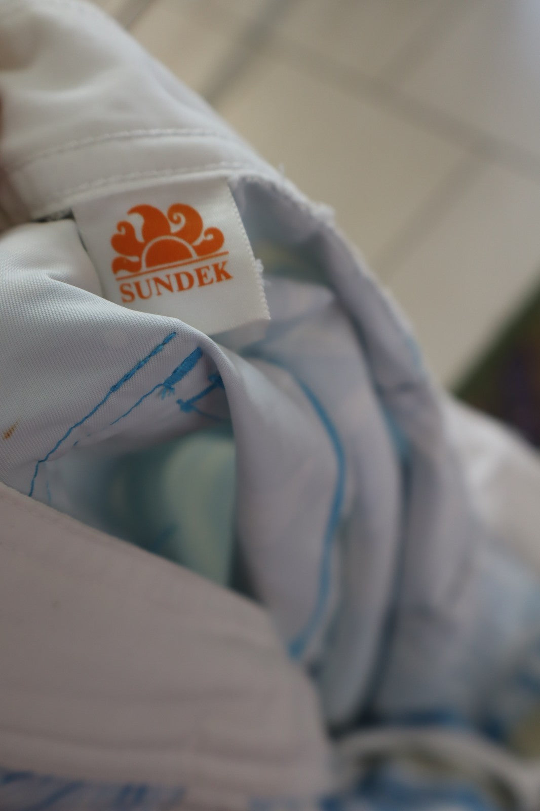 SUNDEK COSTUME PANTALONCINO MARE UOMO TG M MEN SWIMSUIT VINTAGE CASUAL