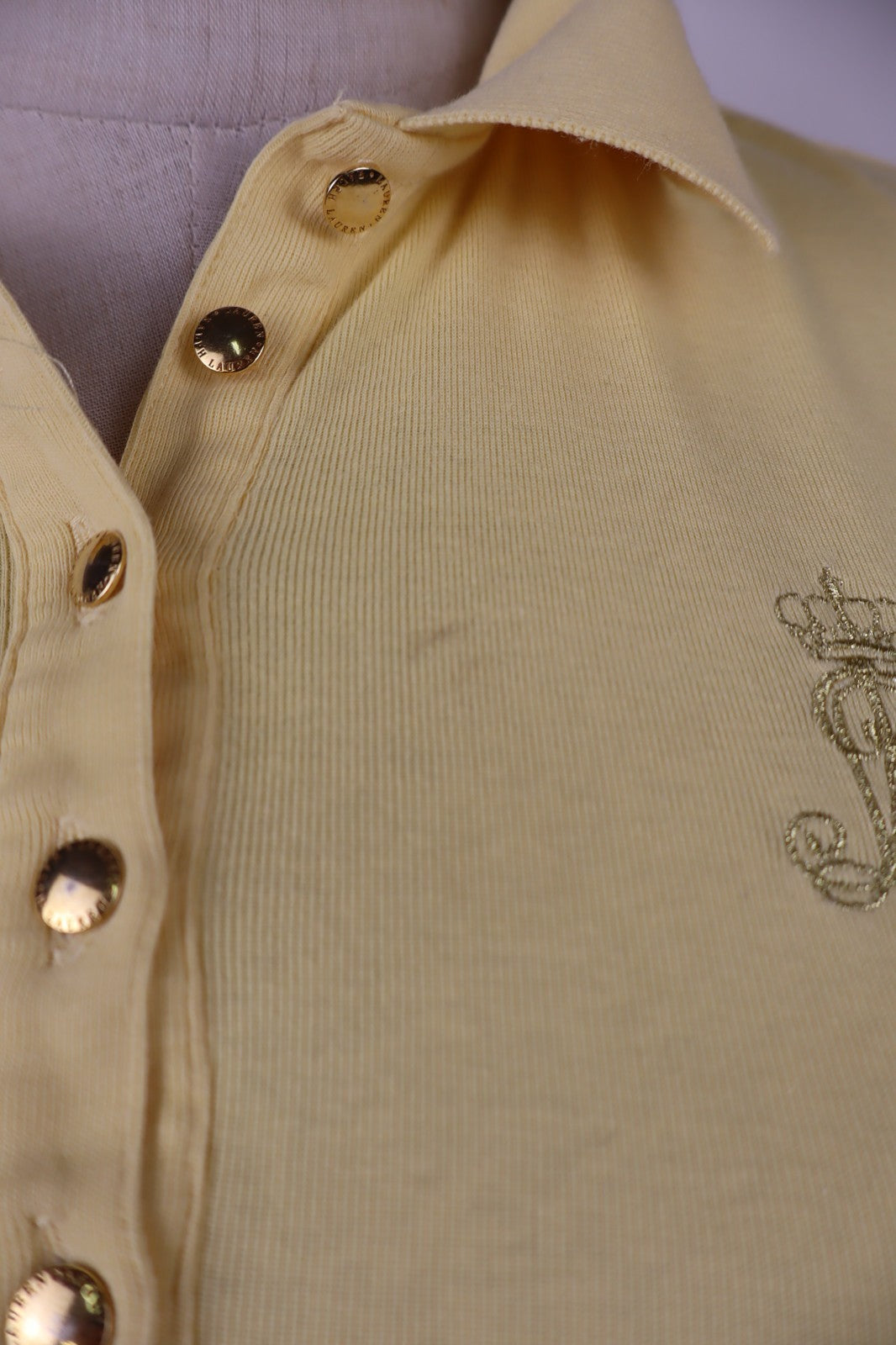 RALPH LAUREN POLO MAGLIA DONNA COTONE TG. S WOMAN SHIRT CASUAL VINTAGE COTTON