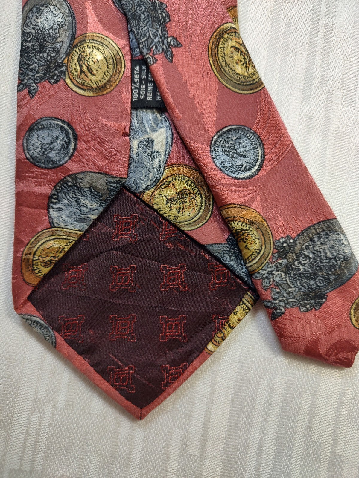 LAURA BIAGIOTTI 100% SILK TIE SETA CRAVATTA NECKTIE MADE IN ITALY CLASSIC