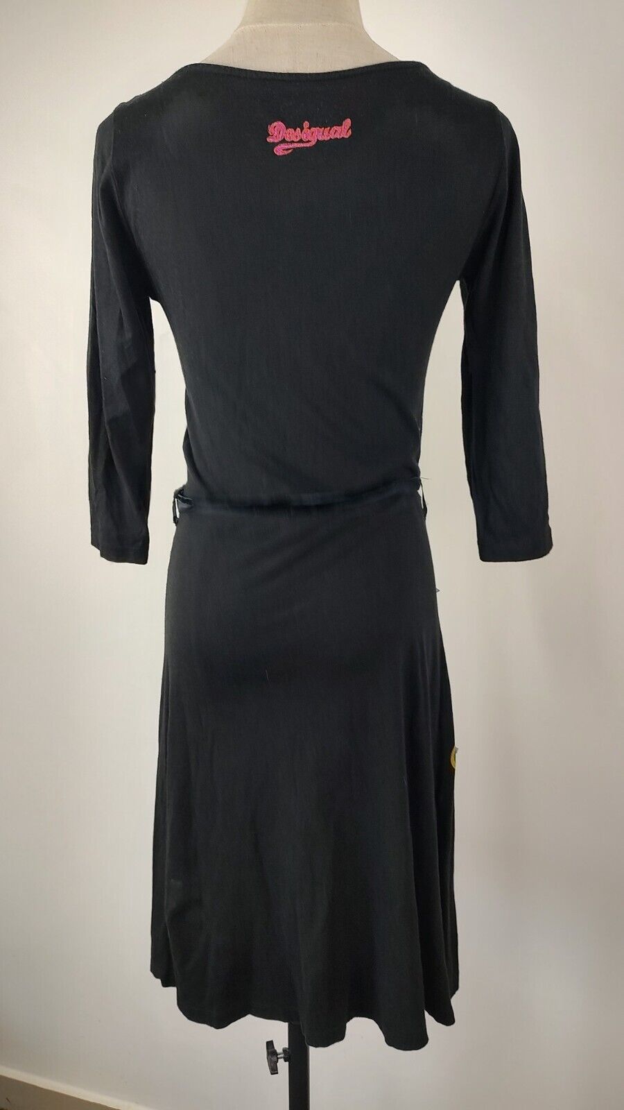 DESIGUAL VESTITO DONNA TG. M  WOMAN CASUAL VINTAGE DRESS