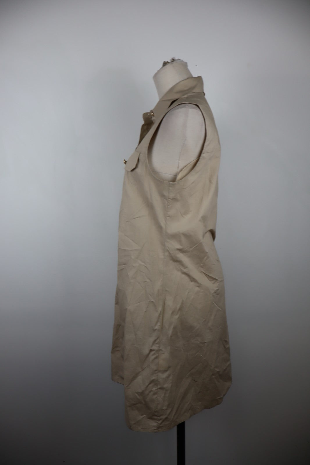 GAUDI JEANS VESTITO ABITO A CAMICIA DONNA TG. 44 WOMAN CASUAL VINTAGE DRESS