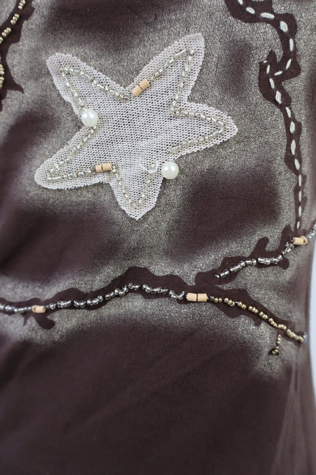 MAGLIA CROP TOP DONNA TG M WOMAN T-SHIRT INDIE GRUNGE GRAFIC VINTAGE Y2K 2000'S