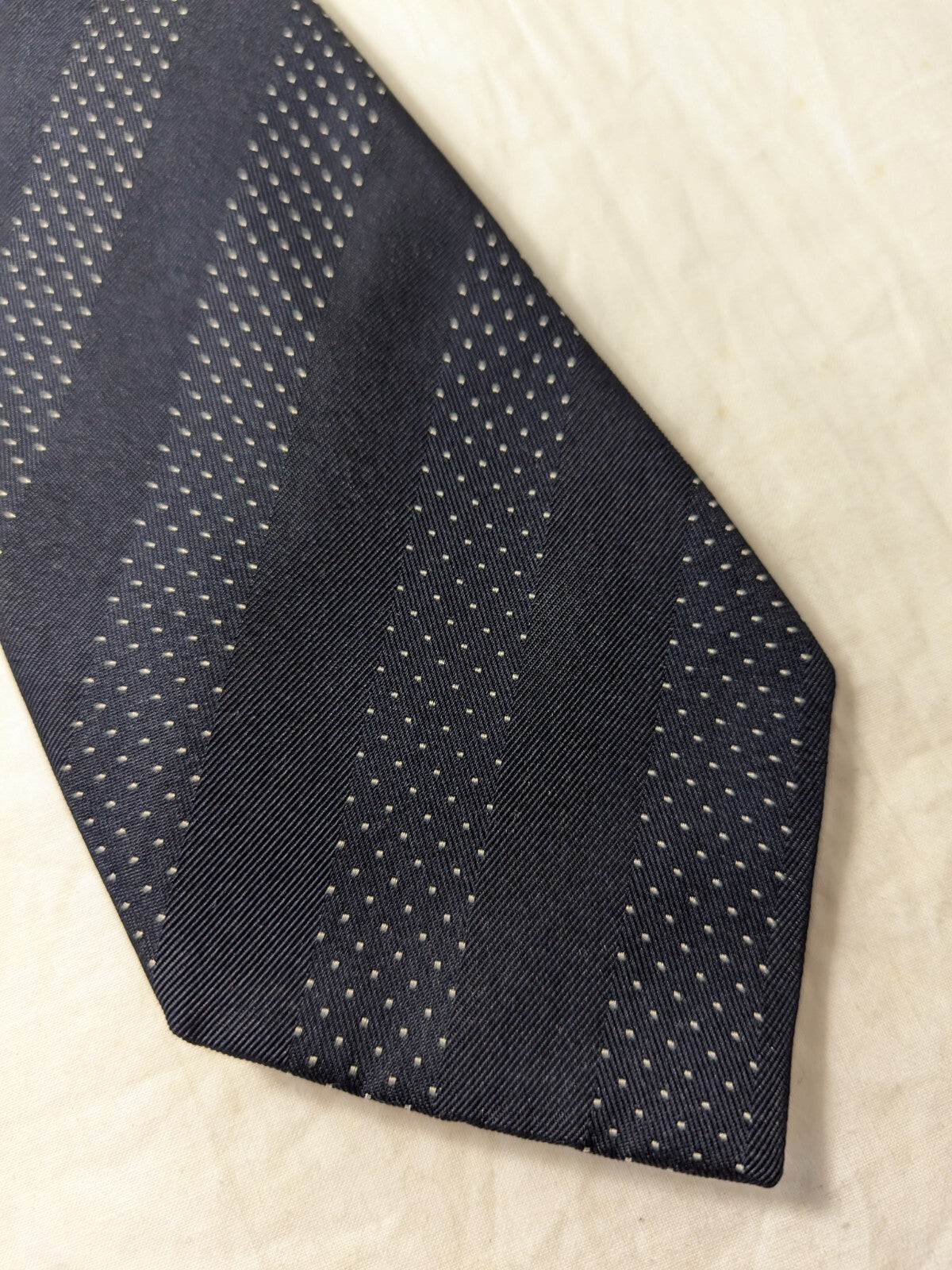 LES COPAINS 100% SILK TIE SETA CRAVATTA NECKTIE MADE IN ITALY