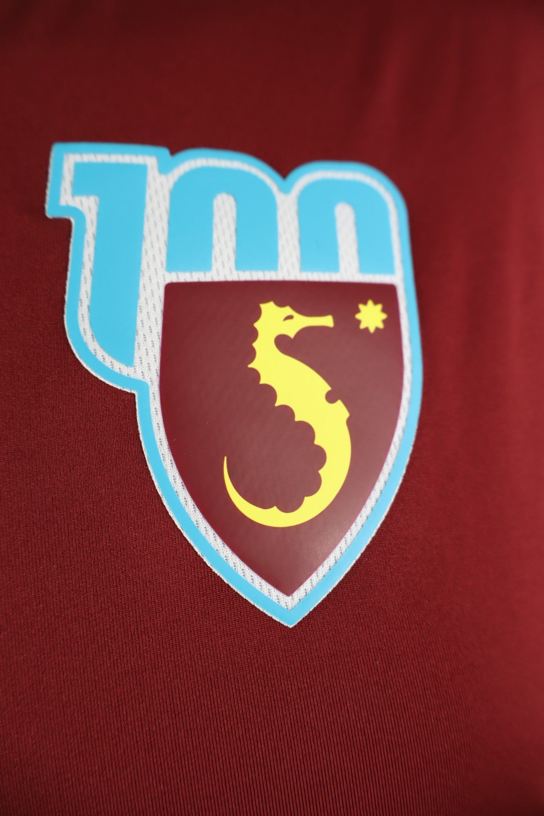 ZEUS SALERNITANA 100 ANNI MAGLIA CALCIO UOMO TG M SOCCER JERSEY CARTELLINO
