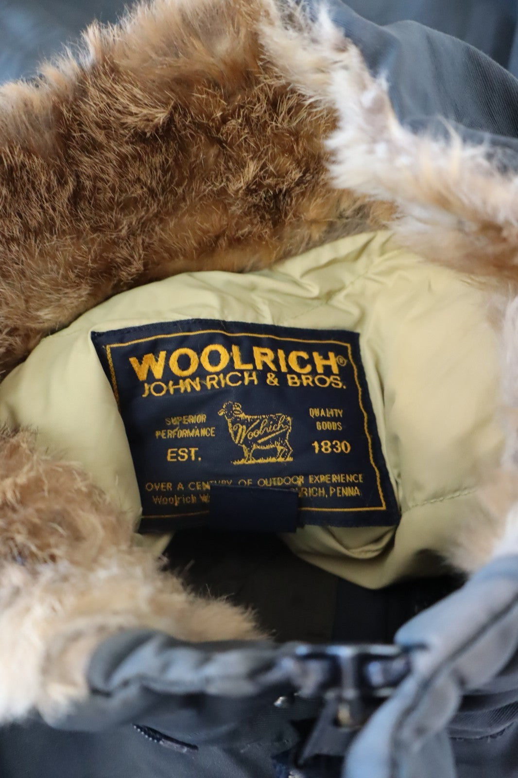 WOOLRICH GIUBBINO PIUMINO DONNA Tg S GIACCA WOMAN JACKET CASUAL VINTAGE PARKA