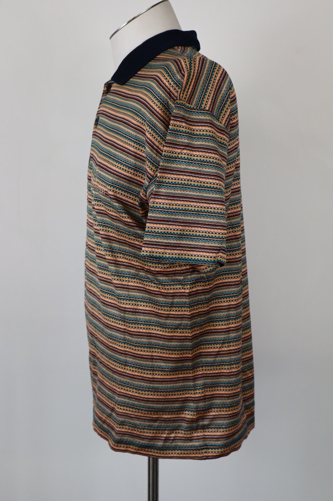 ENRICO COVERI MAGLIA POLO UOMO TG. 46 MAN POLO SHIRT CASUAL VINTAGE COTONE