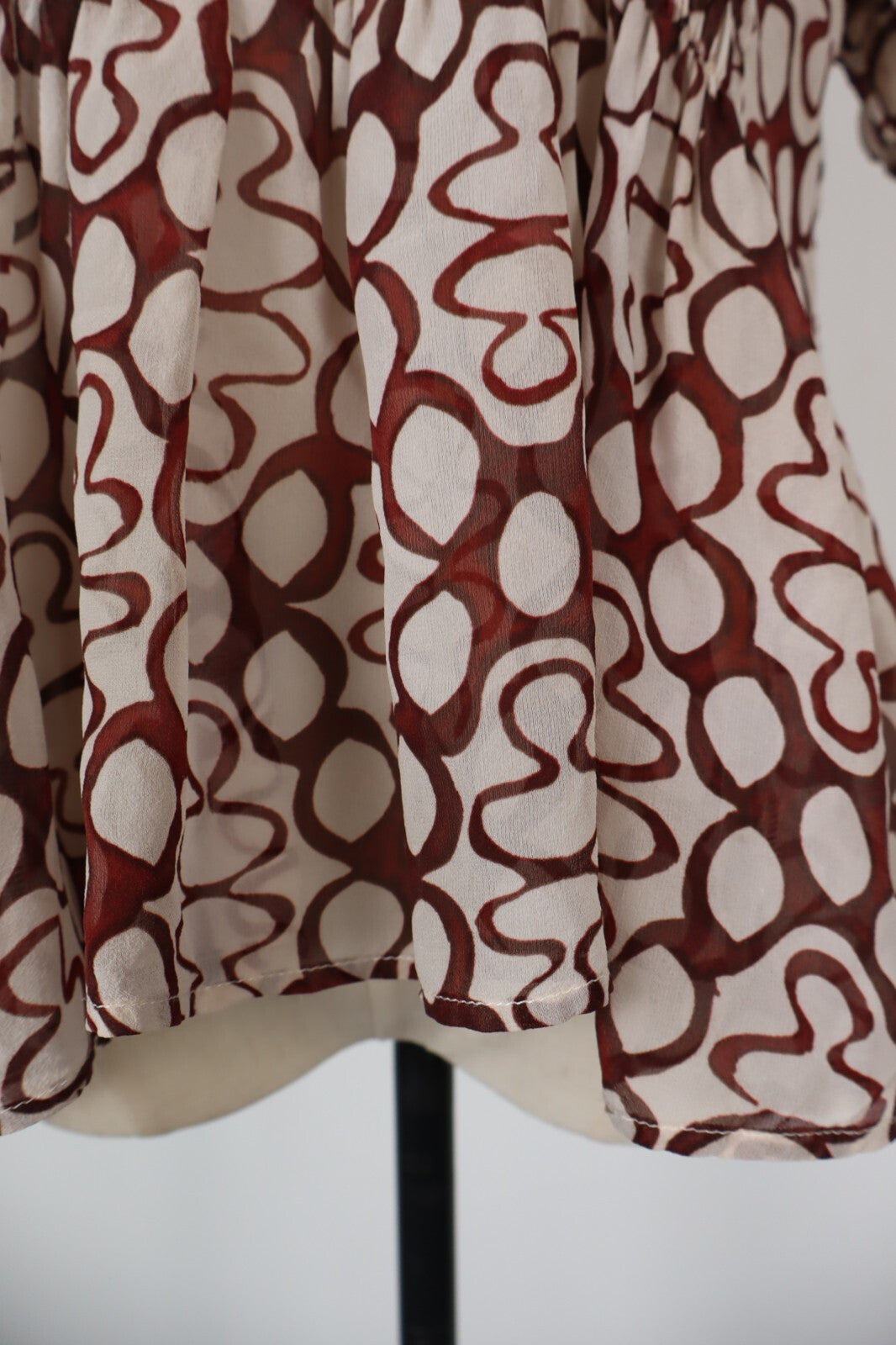 DONDUP MAGLIA DONNA TG. 42 WOMAN CASUAL VINTAGE T- SHIRT TOP SETA