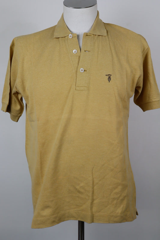 TRUSSARDI MAGLIA POLO UOMO TG M MAN T-SHIRT CASUAL VINTAGE COTONE MADE IN ITALY