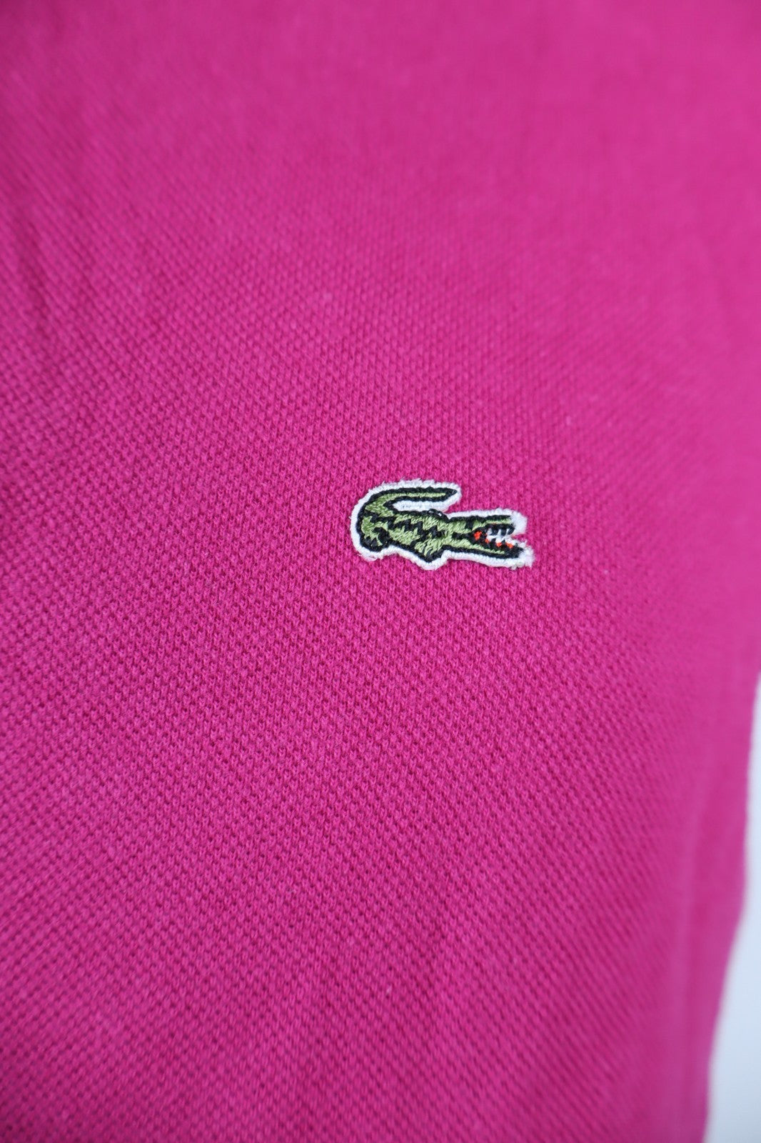 LACOSTE MAGLIA POLO UOMO COTONE TG. M MAN COTTON T-SHIRT CASUAL VINTAGE LOGO