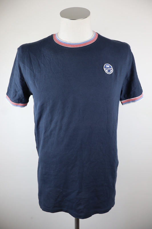 NORTH SAILS MAGLIA UOMO TG L MAN T-SHIRT CASUAL VINTAGE COTONE MANICA CORTA