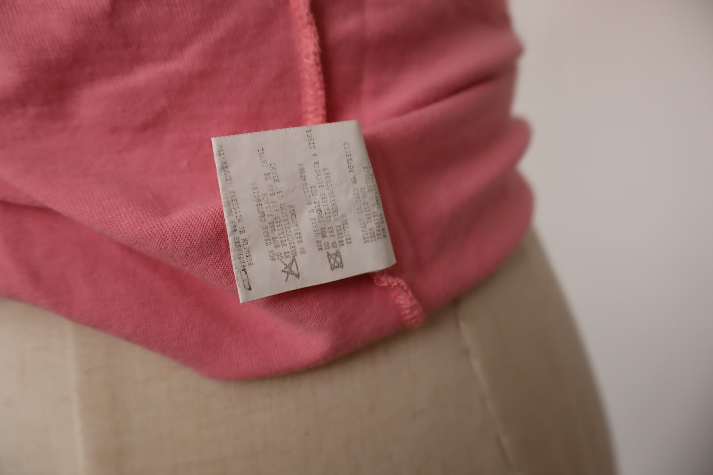 CONVERSE MAGLIA DONNA TG. M WOMAN CASUAL VINTAGE T-SHIRT  BIG LOGO COTONE COTTON