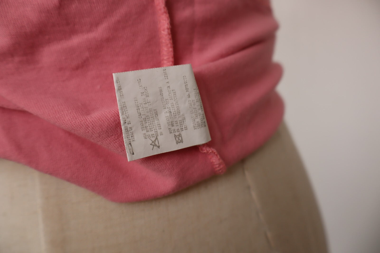 CONVERSE MAGLIA DONNA TG. M WOMAN CASUAL VINTAGE T-SHIRT  BIG LOGO COTONE COTTON