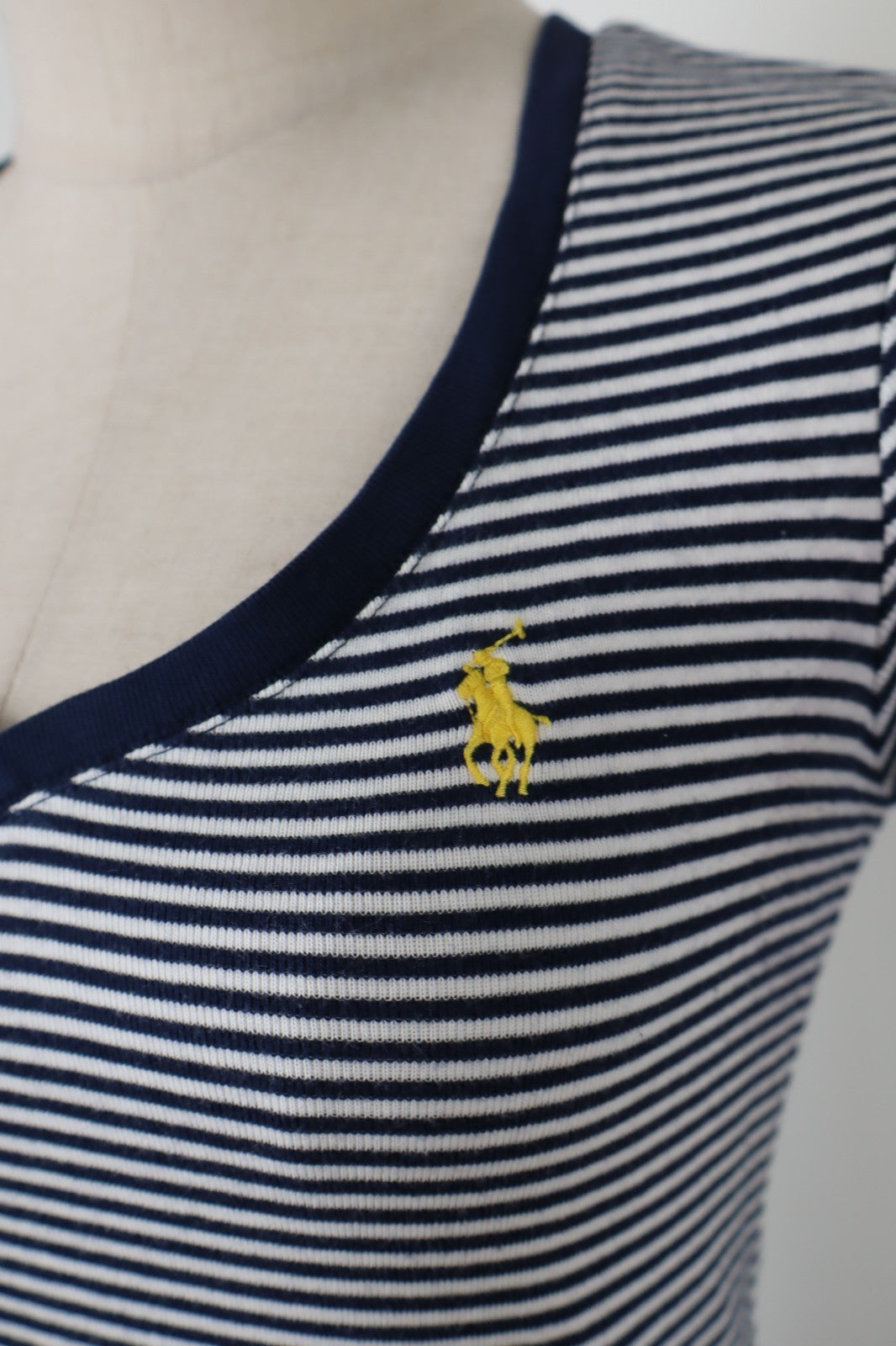 RALPH LAUREN  SPORT MAGLIA DONNA 100% COTONE TG S/P WOMAN CASUAL VINTAGE T-SHIRT