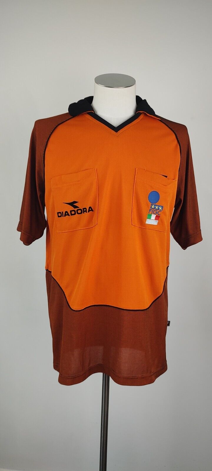 DIADORA ITALIA MAGLIA CALCIO ARBITRO UOMO Tg L SOCCERMAN JERSEY