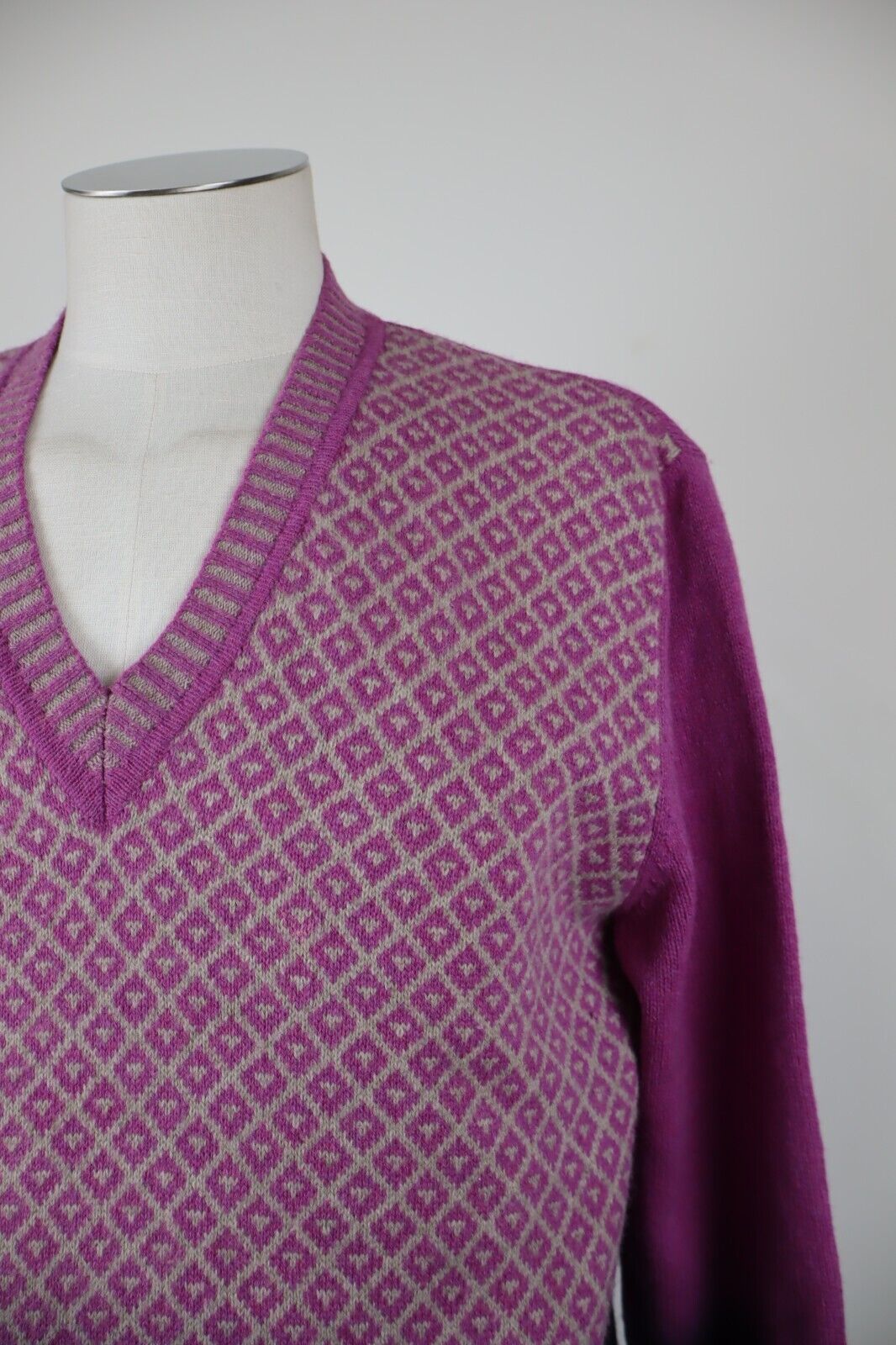 HUGO BOSS MAGLIONE LANA WOOL VINTAGE UOMO Tg. XL MAN WOOL SWEATER CASUAL