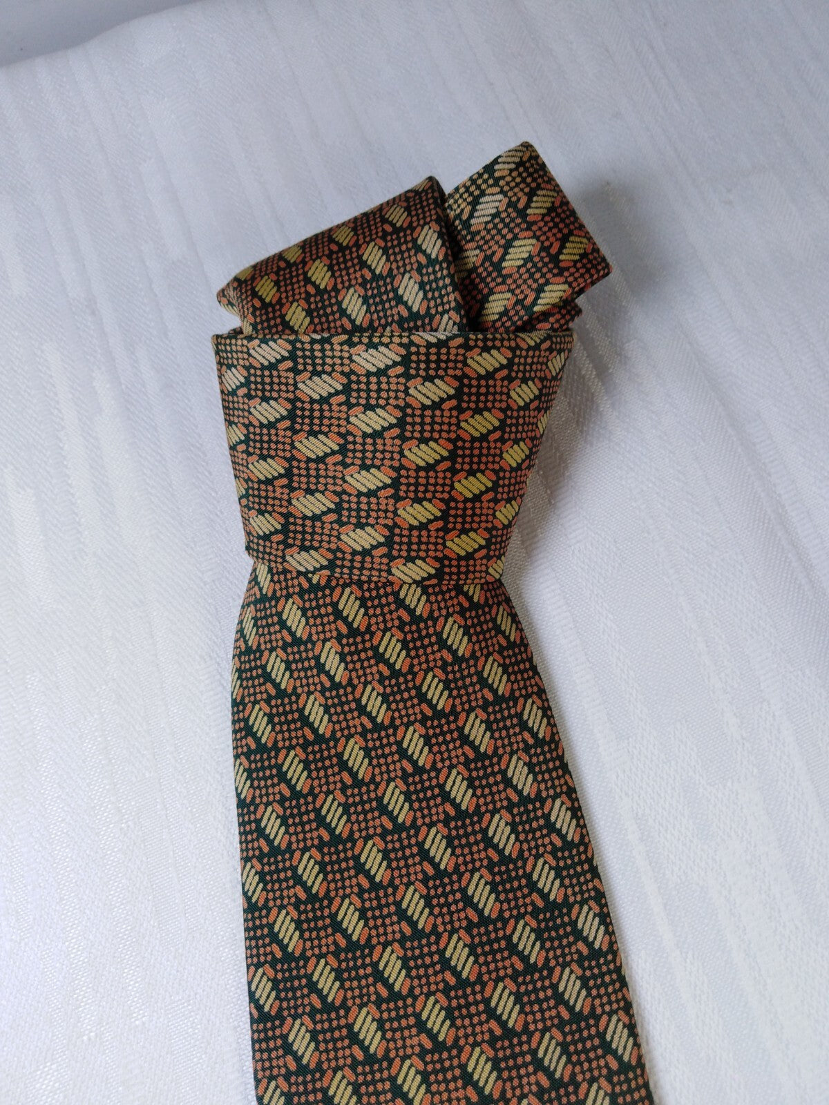 PROCHOWNICK 100% SILK TIE SETA CRAVATTA NECKTIE MADE IN ITALIA CLASSIC